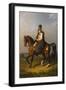 Equestrian Portrait of Holy Roman Emperor Francis II, (1768-183), 1832-Johann Peter Krafft-Framed Giclee Print