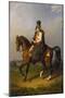 Equestrian Portrait of Holy Roman Emperor Francis II, (1768-183), 1832-Johann Peter Krafft-Mounted Giclee Print