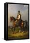Equestrian Portrait of Holy Roman Emperor Francis II, (1768-183), 1832-Johann Peter Krafft-Framed Stretched Canvas