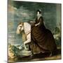 Equestrian Portrait of Isabella of Bourbon-Diego Velazquez-Mounted Giclee Print