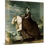 Equestrian Portrait of Isabella of Bourbon-Diego Velazquez-Mounted Giclee Print