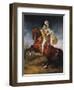 Equestrian Portrait of Jerome Bonaparte 1808-Baron Antoine Jean Gros-Framed Giclee Print