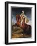 Equestrian Portrait of Jerome Bonaparte 1808-Baron Antoine Jean Gros-Framed Giclee Print