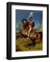 Equestrian Portrait of Joachim Murat (1767-1815) 1812-Antoine-Jean Gros-Framed Giclee Print