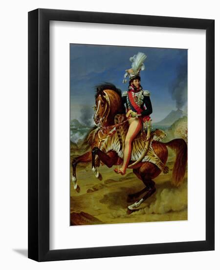 Equestrian Portrait of Joachim Murat (1767-1815) 1812-Antoine-Jean Gros-Framed Giclee Print