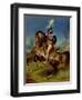 Equestrian Portrait of Joachim Murat (1767-1815) 1812-Antoine-Jean Gros-Framed Giclee Print