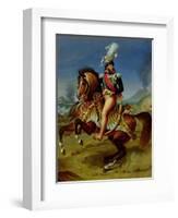 Equestrian Portrait of Joachim Murat (1767-1815) 1812-Antoine-Jean Gros-Framed Giclee Print