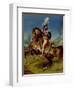 Equestrian Portrait of Joachim Murat (1767-1815) 1812-Antoine-Jean Gros-Framed Premium Giclee Print
