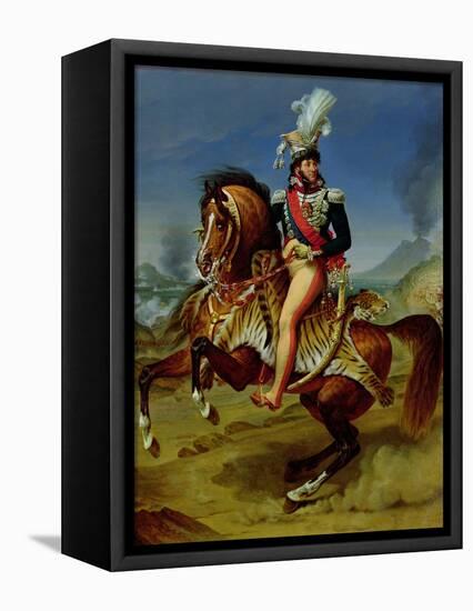 Equestrian Portrait of Joachim Murat (1767-1815) 1812-Antoine-Jean Gros-Framed Stretched Canvas