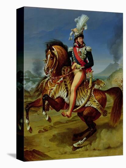 Equestrian Portrait of Joachim Murat (1767-1815) 1812-Antoine-Jean Gros-Stretched Canvas