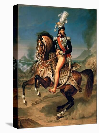 Equestrian Portrait of Joachim Murat (1767-181)-Antoine-Jean Gros-Stretched Canvas