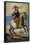 EQUESTRIAN PORTRAIT OF JUAN JOSE DE AUSTRIA NATURAL SON OF PHILIP IV - 1648 - SPANISH BAROQUE-JUSEPE DE DE RIBERA-Framed Poster