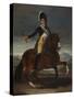 Equestrian Portrait of King Ferdinand VII of Spain-Francisco de Goya-Stretched Canvas
