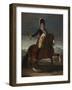 Equestrian Portrait of King Ferdinand VII of Spain-Francisco de Goya-Framed Giclee Print