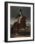 Equestrian Portrait of King Ferdinand VII of Spain-Francisco de Goya-Framed Giclee Print