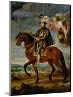Equestrian Portrait of King Philip (Felipe) II of Spain (1527-1598)-Peter Paul Rubens-Mounted Giclee Print