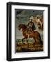 Equestrian Portrait of King Philip (Felipe) II of Spain (1527-1598)-Peter Paul Rubens-Framed Premium Giclee Print