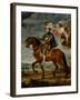 Equestrian Portrait of King Philip (Felipe) II of Spain (1527-1598)-Peter Paul Rubens-Framed Giclee Print