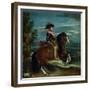 Equestrian Portrait of King Philip IV (1605-1665)-Diego Velazquez-Framed Giclee Print