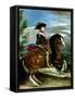 Equestrian Portrait of King Philip IV of Spain-Diego Velazquez-Framed Stretched Canvas