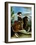 Equestrian Portrait of King Philip IV of Spain-Diego Velazquez-Framed Giclee Print