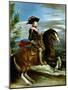 Equestrian Portrait of King Philip IV of Spain-Diego Velazquez-Mounted Giclee Print