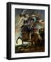 Equestrian Portrait of King Philip IV of Spain-Peter Paul Rubens-Framed Giclee Print