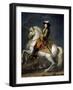 Equestrian Portrait of Louis XIV (1638-171)-René-Antoine Houasse-Framed Giclee Print