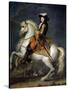Equestrian Portrait of Louis XIV (1638-171)-René-Antoine Houasse-Stretched Canvas