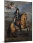 Equestrian Portrait of Louis XIV at the Siege of Namur-Pierre Mignard-Mounted Giclee Print