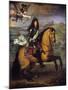 Equestrian Portrait of Louis XIV of France, by Pierre Mignard-null-Mounted Giclee Print