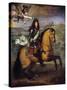 Equestrian Portrait of Louis XIV of France, by Pierre Mignard-null-Stretched Canvas