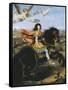 Equestrian Portrait of Louis XIV-Pierre Mignard-Framed Stretched Canvas