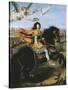 Equestrian Portrait of Louis XIV-Pierre Mignard-Stretched Canvas