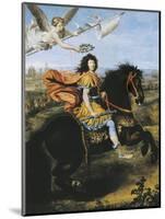 Equestrian Portrait of Louis XIV-Pierre Mignard-Mounted Art Print