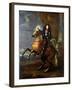 Equestrian Portrait of Louis XIV-Charles Le Brun-Framed Giclee Print