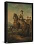 Equestrian Portrait of Louis XV (Oil on Canvas)-Charles Parrocel-Stretched Canvas