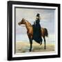 Equestrian Portrait of Mademoiselle Croizette, 1873-Charles Émile Carolus-Duran-Framed Giclee Print