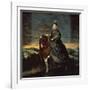 Equestrian Portrait of Margarita d'Austria-Diego Velazquez-Framed Giclee Print