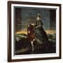 Equestrian Portrait of Margarita d'Austria-Diego Velazquez-Framed Giclee Print