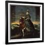 Equestrian Portrait of Margarita d'Austria-Diego Velazquez-Framed Giclee Print