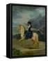 Equestrian Portrait of Maria Teresa De Vallabriga-Suzanne Valadon-Framed Stretched Canvas