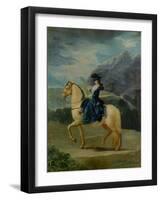 Equestrian Portrait of Maria Teresa De Vallabriga-Suzanne Valadon-Framed Giclee Print