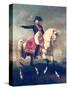 Equestrian Portrait of Napoleon I (1769-1821) 1810-Joseph Chabord-Stretched Canvas