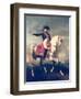 Equestrian Portrait of Napoleon I (1769-1821) 1810-Joseph Chabord-Framed Giclee Print