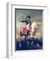 Equestrian Portrait of Napoleon I (1769-1821) 1810-Joseph Chabord-Framed Giclee Print