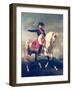 Equestrian Portrait of Napoleon I (1769-1821) 1810-Joseph Chabord-Framed Giclee Print