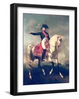 Equestrian Portrait of Napoleon I (1769-1821) 1810-Joseph Chabord-Framed Giclee Print