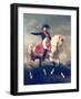 Equestrian Portrait of Napoleon I (1769-1821) 1810-Joseph Chabord-Framed Giclee Print