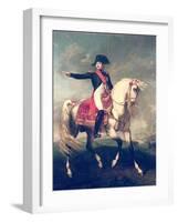 Equestrian Portrait of Napoleon I (1769-1821) 1810-Joseph Chabord-Framed Giclee Print